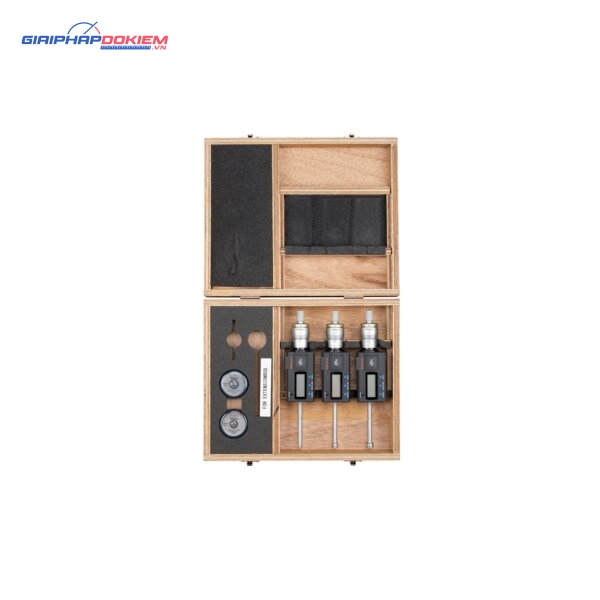 Bộ Panme Đo Lỗ 3 Chấu Điện Tử Metric/Inch 0,275"-0,5", Interchange. Head IP65, TIN Mitutoyo 468-986 10 Bộ Panme Đo Lỗ 3 Chấu Điện Tử Metric/Inch 0,275"-0,5", Interchange. Head IP65, TIN Mitutoyo 468-986