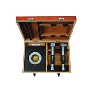 Bộ Panme Đo Lỗ 3 Chấu Điện Tử Metric/ Inch 3-4", Interchange. Head IP65, TIN Mitutoyo 468-990