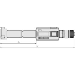 Bộ Panme Đo Lỗ 3 Chấu Điện Tử Metric/ Inch 3-4", Interchange. Head IP65, TIN Mitutoyo 468-990 22 bo panme do lo 3 chau dien tu metric inch 3 4 interchange head ip65 tin mitutoyo 468 990 5