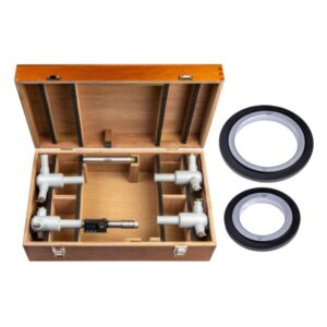 Bộ Panme Đo Lỗ 3 Chấu Điện Tử Metric/Inch 4-8", Interchange. Head IP65, TIN Mitutoyo 468-980