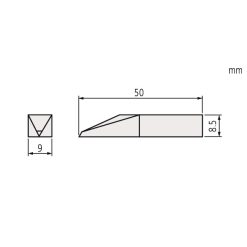 Bộ Phụ kiện Căn Mẫu Thép Set 10 pcs Mitutoyo 516-605 5 bo phu kien can mau thep set 10 pcs mitutoyo 516 605 1