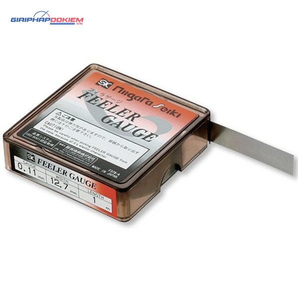 Căn lá chêm dày 0.11mm, Niigata Seiki FG-11-1 2 Căn lá chêm dày 0.11mm, Niigata Seiki FG-11-1