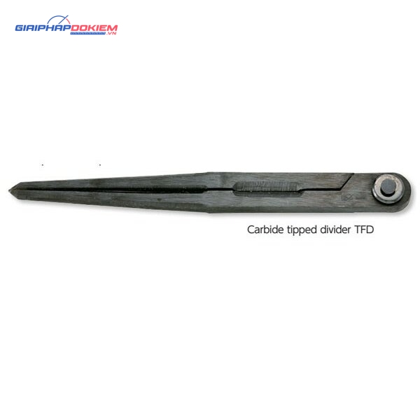 Compa vạc dấu mũi carbide dài 100mm Niigata Seiki TFD-100 1 Compa vạc dấu mũi carbide dài 100mm Niigata Seiki TFD-100