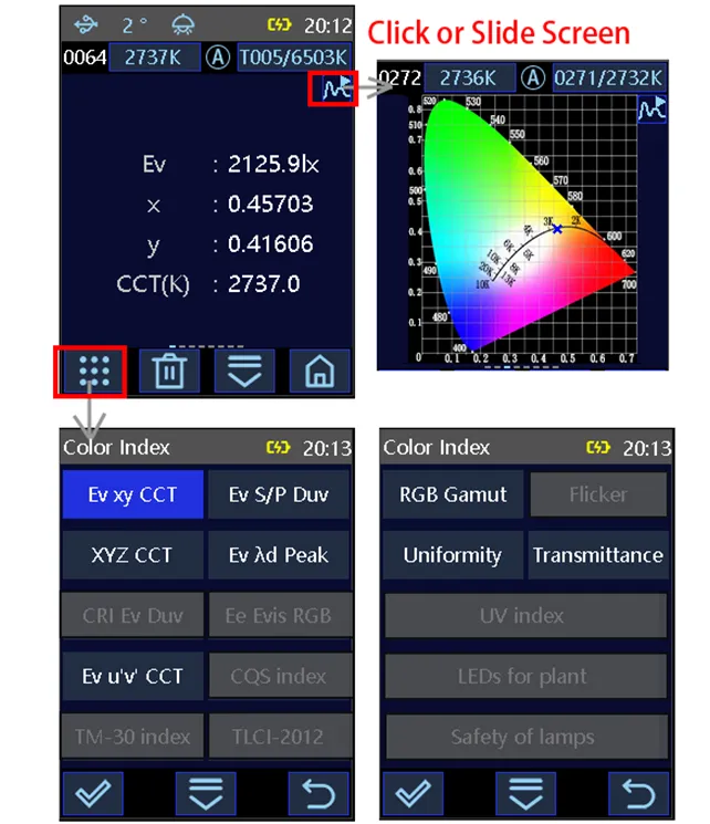 Máy đo màu độ rọi Huicolor CL503 27 d34a76186467808