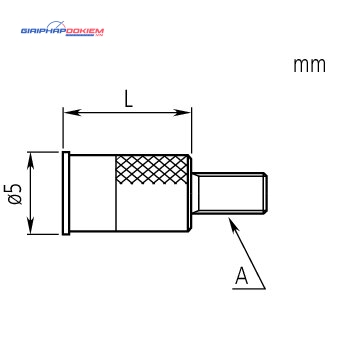Đầu đo đồng hồ so D=5mm, 10mm, Steel, Metric Mitutoyo 21AAA340 4 Đầu đo đồng hồ so D=5mm, 10mm, Steel, Metric Mitutoyo 21AAA340 - Ảnh 2