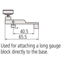 Đầu nối cho 2 khối đo dài Connector D Mitutoyo 619034 5 dau noi cho 2 khoi do dai connector d mitutoyo 619034 1