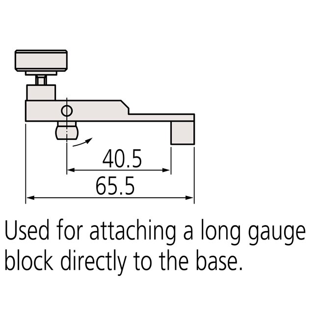 Đầu nối cho 2 khối đo dài Connector D Mitutoyo 619034 4 Đầu nối cho 2 khối đo dài Connector D Mitutoyo 619034 - Ảnh 2