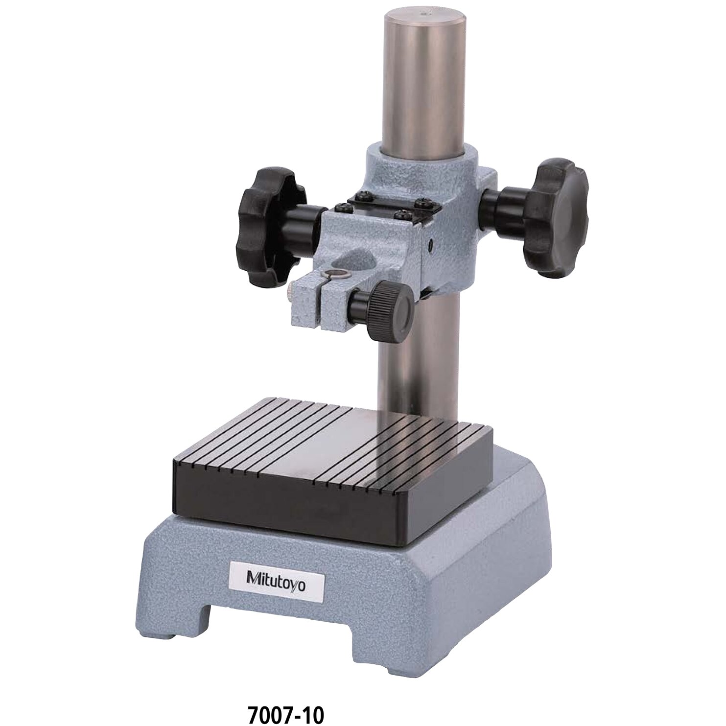 Đế gá đông hồ so chân thẳng với đế thép cứng vuông 90x90mm, đế vuông Mitutoyo 7007-10 2 Đế gá đông hồ so chân thẳng với đế thép cứng vuông 90x90mm, đế vuông Mitutoyo 7007-10