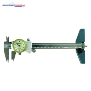 Đế kẹp cho thước cặp đo sâu 100 mm Mitutoyo 050084-10 11 de kep cho thuoc cap do sau 125 mm mitutoyo 050085 10 1