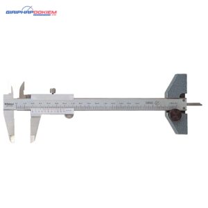 Đế kẹp cho thước cặp đo sâu 100 mm Mitutoyo 050084-10 13 de kep cho thuoc cap do sau 125 mm mitutoyo 050085 10 3