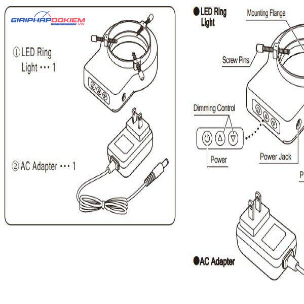 Đèn Led cho kính hiển vi Niigata Seiki L-21D 3 Đèn Led cho kính hiển vi Niigata Seiki L-21D