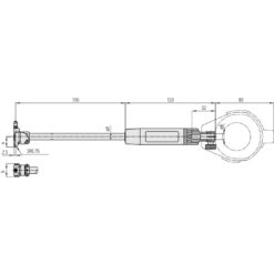 Đồng Hồ Đo Lỗ Nhỏ Tiếp Xúc 2 Điểm 35-60mm/0.01mm Mitutoyo 9 dong ho do lo nho tiep xuc 2 diem 50 150mm 0 01mm mitutoyo 511 417 1