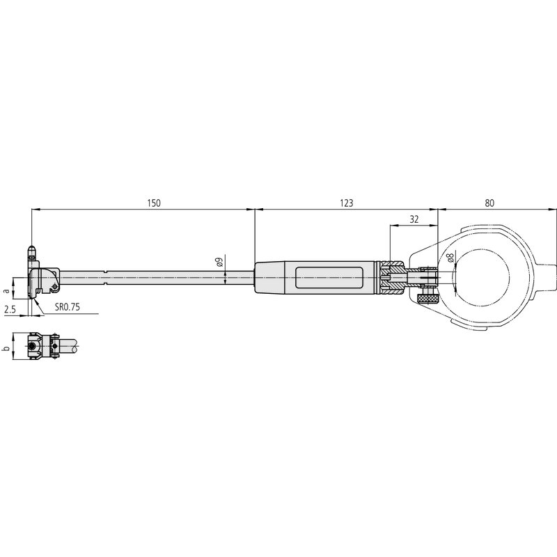 Đồng Hồ Đo Lỗ Nhỏ Tiếp Xúc 2 Điểm 35-60mm/0.01mm Mitutoyo 6 Đồng Hồ Đo Lỗ Nhỏ Tiếp Xúc 2 Điểm 35-60mm/0.01mm Mitutoyo - Ảnh 2