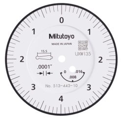 Đồng Hồ So Chân Gập, Dial Test Indicator, Horiz. 20° Face 0,06", 0,0005", 4/9,52mm Stem Mitutoyo 513-446-10A 10 dong ho so chan gap dial test indicator horiz 20%C2%B0 face 0 06 0 0005 4 9 52mm stem with bracket 513 446 10t 2