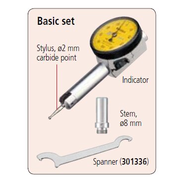 Đồng Hồ So Chân Gập, Dial Test Indicator, Horiz. Pocket Type 0,8mm, 0,01mm, 9,52mm Stem Mitutoyo 513-527E 4 Đồng Hồ So Chân Gập, Dial Test Indicator, Horiz. Pocket Type 0,8mm, 0,01mm, 9,52mm Stem Mitutoyo 513-527E - Ảnh 3