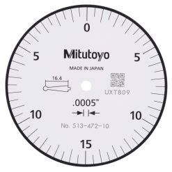 Đồng Hồ So Chân Gập, Dial Test Indicator, Horiz., Ruby Sty. 0,03", 0,0005", 9,52mm Stem Mitutoyo 513-479-10E 10 dong ho so chan gap dial test indicator horizontal compact 0 008 0 0001 9 52mm stem 513 463 10e 2