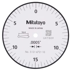Đồng Hồ So Chân Gập, Dial Test Indicator, Horizontal Type 0,03", 0,0005", 4/9,52mm Stem, Bracket Mitutoyo 513-412-10T 10 dong ho so chan gap dial test indicator horizontal compact 0 008 0 0001 9 52mm stem 513 463 10e 2
