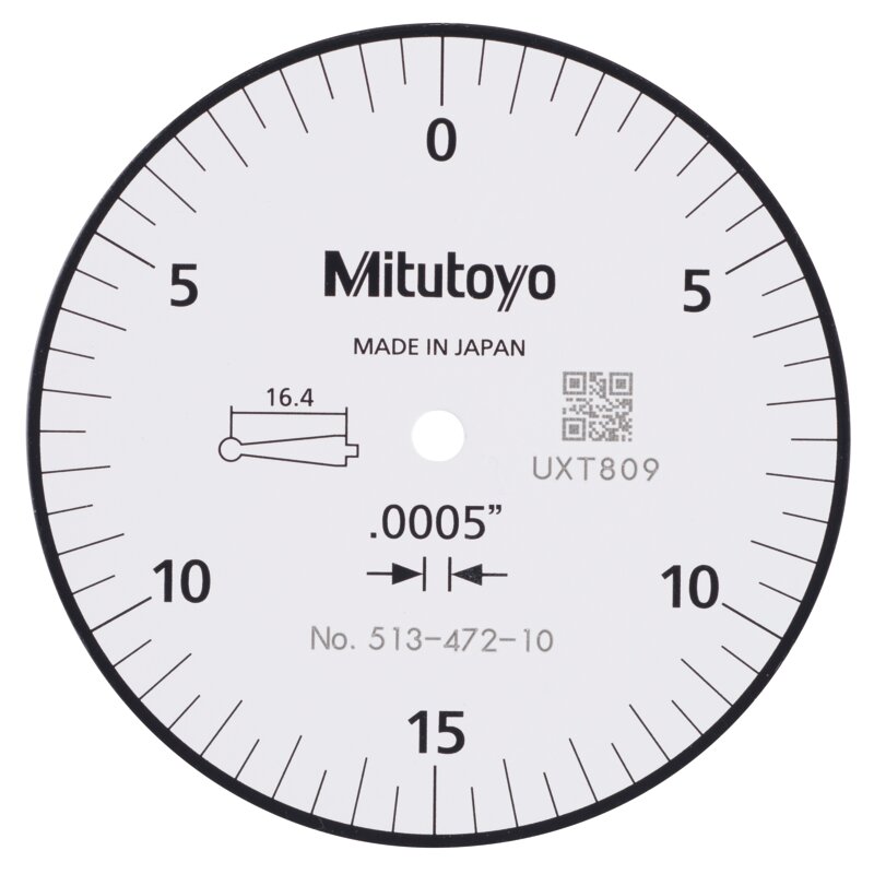 Đồng Hồ So Chân Gập, Dial Test Indicator, Horiz., Ruby Sty. 0,03", 0,0005", 9,52mm Stem Mitutoyo 513-479-10E 7 Đồng Hồ So Chân Gập, Dial Test Indicator, Horiz., Ruby Sty. 0,03", 0,0005", 9,52mm Stem Mitutoyo 513-479-10E - Ảnh 3