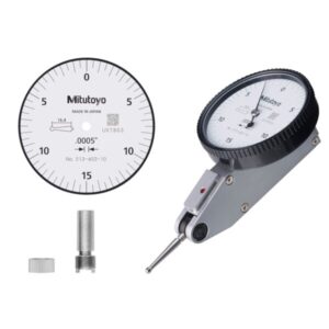 Đồng Hồ So Chân Gập, Dial Test Indicator, Horizontal Type 0,03", 0,0005", 9,52mm Stem Mitutoyo 513-412-10E