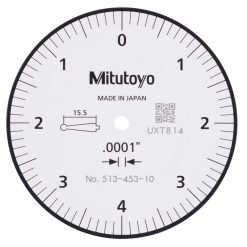 Đồng Hồ So Chân Gập, Dial Test Indicator, Vertical Type 0,03", 0,0005", 9,52mm Stem Mitutoyo 513-452-10E 10 dong ho so chan gap dial test indicator vertical type 0 03 0 0005 4 9 52mm stem bracket 513 452 10t 2