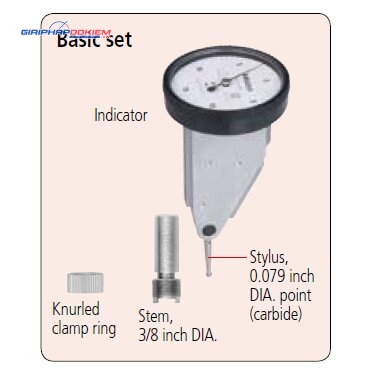 Đồng Hồ So Chân Gập, Dial Test Indicator, Vertical Type 0,03", 0,0005", 9,52mm Stem Mitutoyo 513-452-10E 8 Đồng Hồ So Chân Gập, Dial Test Indicator, Vertical Type 0,03", 0,0005", 9,52mm Stem Mitutoyo 513-452-10E - Ảnh 4