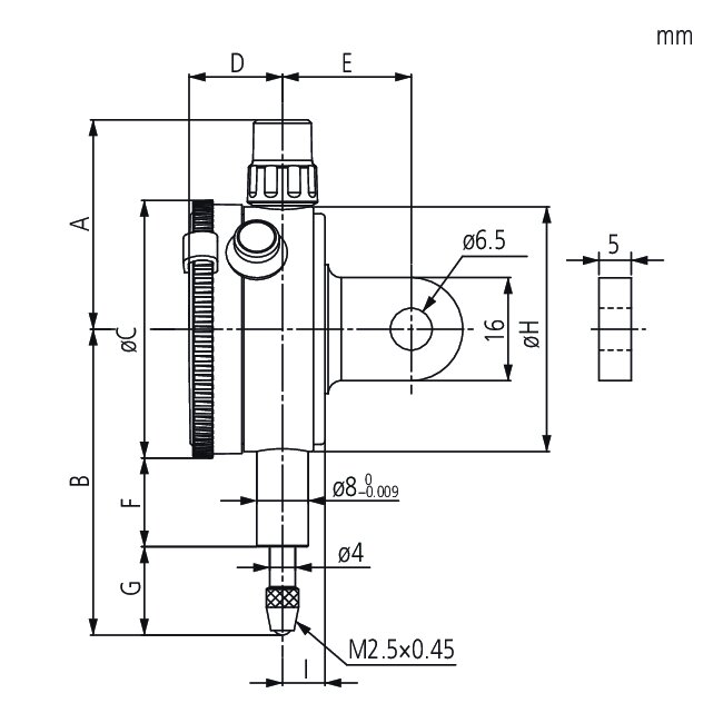 Đồng Hồ So Cơ Khí Chống Va Đập 1mm, 0,01 Mitutoyo 1929A-62 6 Đồng Hồ So Cơ Khí Chống Va Đập 1mm, 0,01 Mitutoyo 1929A-62 - Ảnh 2