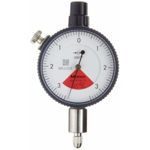 Đồng Hồ So Cơ Khí Chống Va Đập Flat Back, AGD/ANSI 0,006", 0,0001" Mitutoyo 1910A-72