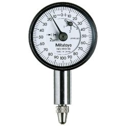 Đồng Hồ So Cơ Khí, Dial Indicator, Flat Back 0,5mm, 0,002mm, Jeweled Bearing Mitutoyo 1913TB-10
