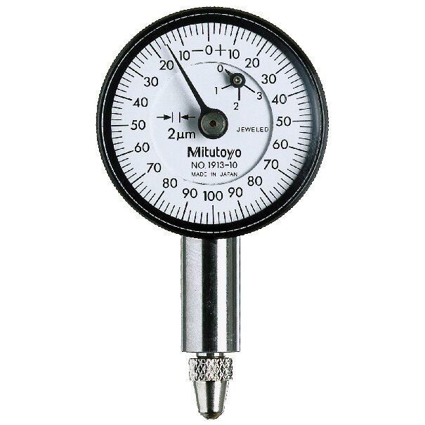 Đồng Hồ So Cơ Khí, Dial Indicator, Flat Back 0,5mm, 0,002mm, Jeweled Bearing Mitutoyo 1913AB-10 4 Đồng Hồ So Cơ Khí, Dial Indicator, Flat Back 0,5mm, 0,002mm, Jeweled Bearing Mitutoyo 1913AB-10