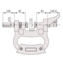 Đồng Hồ So Cơ Khí Đo Linh Hoạt, Dial Snap Gauge without Indicator 6-7" Mitutoyo 201-157 7 dong ho so co khi do linh hoat dial snap gauge without indicator 11 12 201 162 1