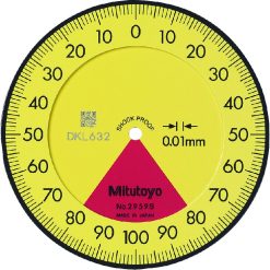 Đồng Hồ So Cơ Khí, Dial Indicator, Flat Back 1,6mm, 0,01mm, One Revo., Dust/Shockpr. Mitutoyo 2959SB 8 dong ho so co khi flat back 1 6mm 0 01mm mitutoyo 2959s 2