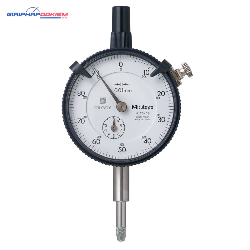 Đồng Hồ So Cơ Khí Flat Back 10mm, 0,01mm Mitutoyo 2047SB-01 4 Đồng Hồ So Cơ Khí Flat Back 10mm, 0,01mm Mitutoyo 2047SB-01