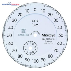 Đồng Hồ So Cơ Khí Flat Back 2mm, 0,001mm Mitutoyo 2113AB-10 8 dong ho so co khi flat back 5mm 0 005mm mitutoyo 2124s 10 2