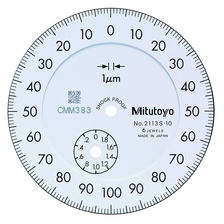 Đồng Hồ So Cơ Khí Flat Back 5mm, 0,005mm Mitutoyo 2124S-10 6 Đồng Hồ So Cơ Khí Flat Back 5mm, 0,005mm Mitutoyo 2124S-10 - Ảnh 3