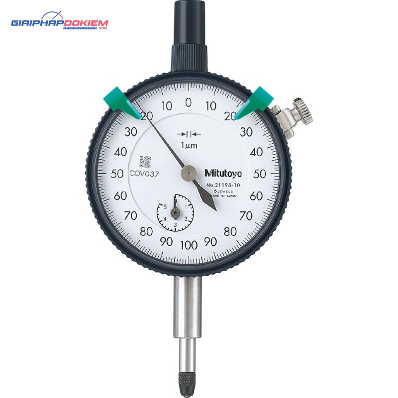 Đồng Hồ So Cơ Khí, Dial Indicator, Lug Back 5mm, 0,001mm, Jeweled Bearing Mitutoyo 2119S-10 4 Đồng Hồ So Cơ Khí, Dial Indicator, Lug Back 5mm, 0,001mm, Jeweled Bearing Mitutoyo 2119S-10