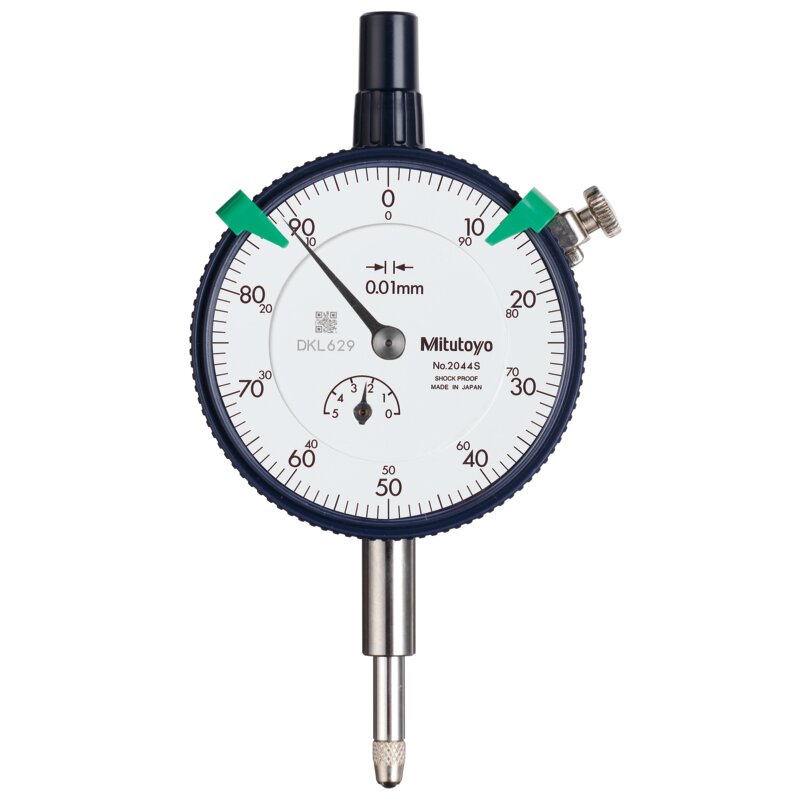 Đồng Hồ So Cơ Khí Flat Back 10mm, 0,01mm Mitutoyo 2046AB 4 Đồng Hồ So Cơ Khí Flat Back 10mm, 0,01mm Mitutoyo 2046AB