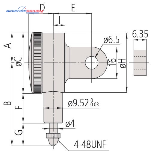 Đồng Hồ So Cơ Khí, Dial Indicator, Flat Back, AGD/ANSI 0,1", 0,001", Jeweled Bearing Mitutoyo 1921TB-10 5 Đồng Hồ So Cơ Khí, Dial Indicator, Flat Back, AGD/ANSI 0,1", 0,001", Jeweled Bearing Mitutoyo 1921TB-10 - Ảnh 2