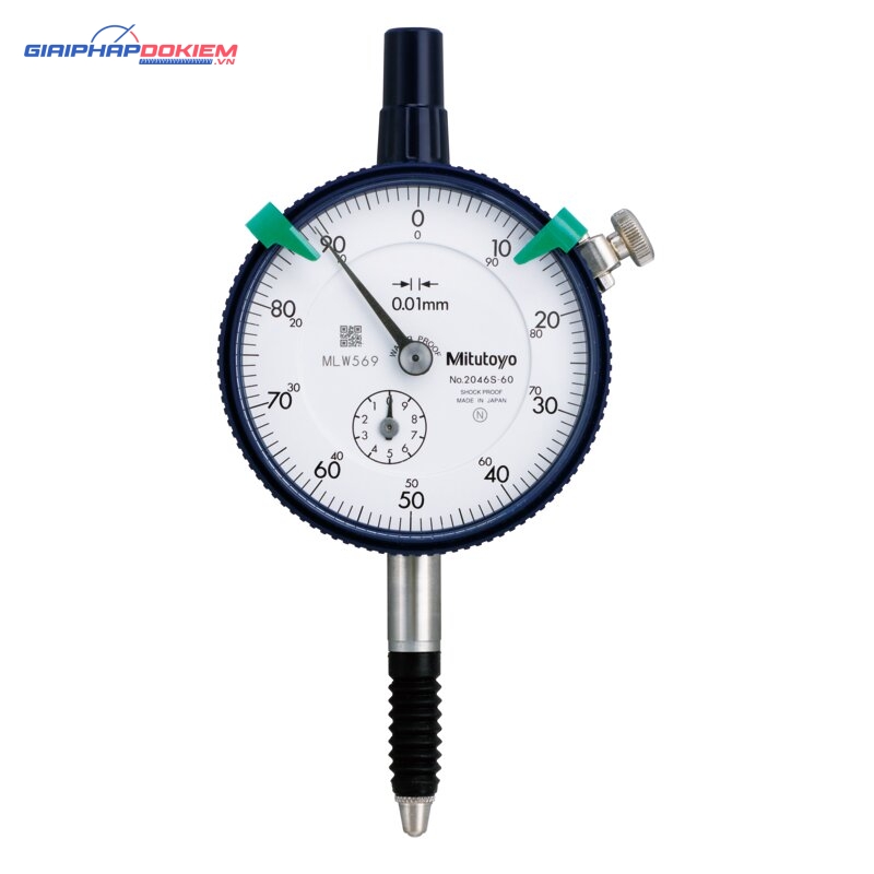 Đồng Hồ So Cơ Khí Lug Back 10mm, 0,01mm, IP64 Mitutoyo 2048SB-10 4 Đồng Hồ So Cơ Khí Lug Back 10mm, 0,01mm, IP64 Mitutoyo 2048SB-10