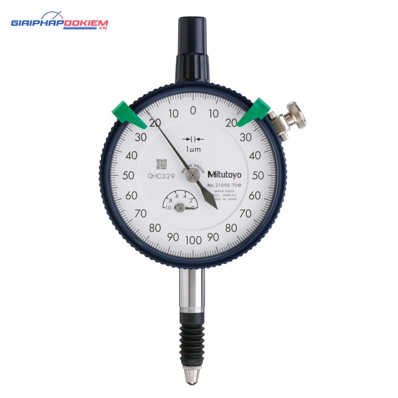 Đồng Hồ So Cơ Khí, Dial Indicator, Lug Back 1mm, 0,001mm, Shockproof, IP64 Mitutoyo 2109S-70 5 Đồng Hồ So Cơ Khí, Dial Indicator, Lug Back 1mm, 0,001mm, Shockproof, IP64 Mitutoyo 2109S-70