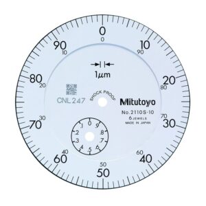 Đồng Hồ So Cơ Khí, Dial Indicator, Lug Back 1mm, 0,001mm, Jeweled Bearing, Shockpr Mitutoyo 2109S-10 7 dong ho so co khi lug back 1mm 0 001mm mitutoyo 2110a 10 2