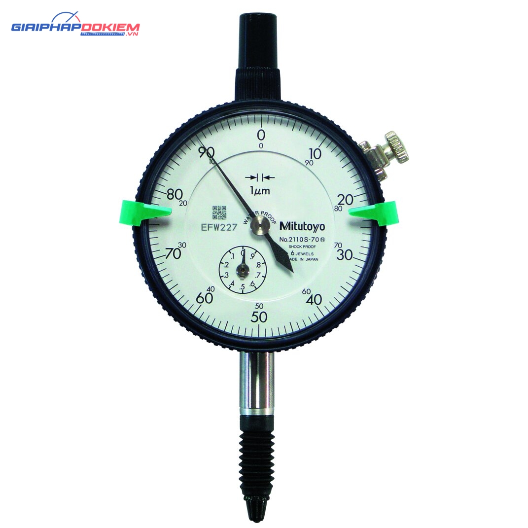 Đồng Hồ So Cơ Khí, Dial Indicator, Flat Back 1mm, 0,001mm, Shockproof, IP64 Mitutoyo 2110SB-70 5 Đồng Hồ So Cơ Khí, Dial Indicator, Flat Back 1mm, 0,001mm, Shockproof, IP64 Mitutoyo 2110SB-70
