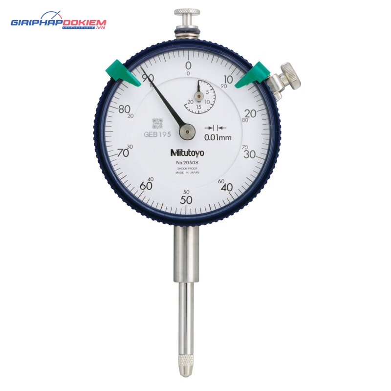 Đồng Hồ So Cơ Khí Lug Back 20mm, 0,01mm Mitutoyo 2050A 4 Đồng Hồ So Cơ Khí Lug Back 20mm, 0,01mm Mitutoyo 2050A