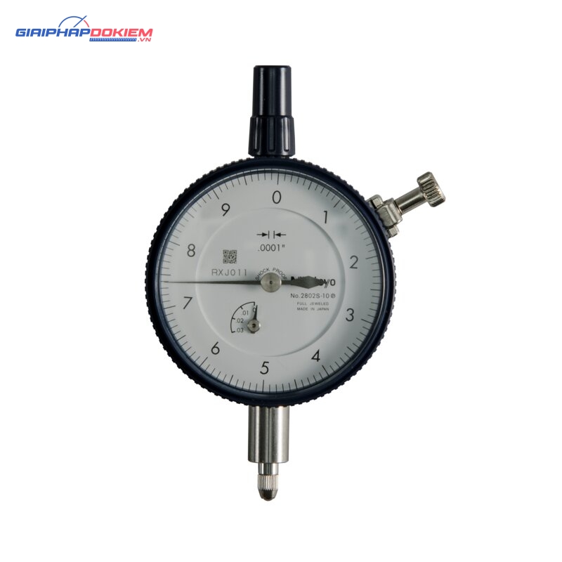 Đồng Hồ So Cơ Khí, Dial Indicator, Lug Back, AGD/ANSI 0,025", 0,0001", Jew. Bearing, Shockpr Mitutoyo 2802S-10 5 Đồng Hồ So Cơ Khí, Dial Indicator, Lug Back, AGD/ANSI 0,025", 0,0001", Jew. Bearing, Shockpr Mitutoyo 2802S-10
