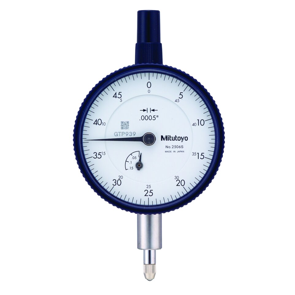 Đồng Hồ So Cơ Khí, Lug Back, AGD/ANSI 0,125", 0,0005" Mitutoyo 2506A 4 Đồng Hồ So Cơ Khí, Lug Back, AGD/ANSI 0,125", 0,0005" Mitutoyo 2506A