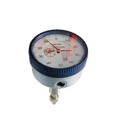Đồng Hồ So Cơ Khí Mặt Lớn, Dial Indicator, Back Plunger 5mm, 0,01mm, One Revolution Mitutoyo 1162T