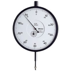 Đồng Hồ So Cơ Khí Mặt Lớn, Dial Indicator, Lug Back 10mm, 0,01mm Mitutoyo 4046A