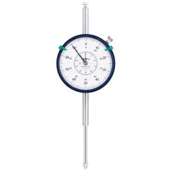 Đồng Hồ So Cơ Khí Mặt Lớn, Dial Indicator, Flat Back 50mm, 0,01mm, Shockp., Coax. Rev. Count Mitutoyo 3058SB-19