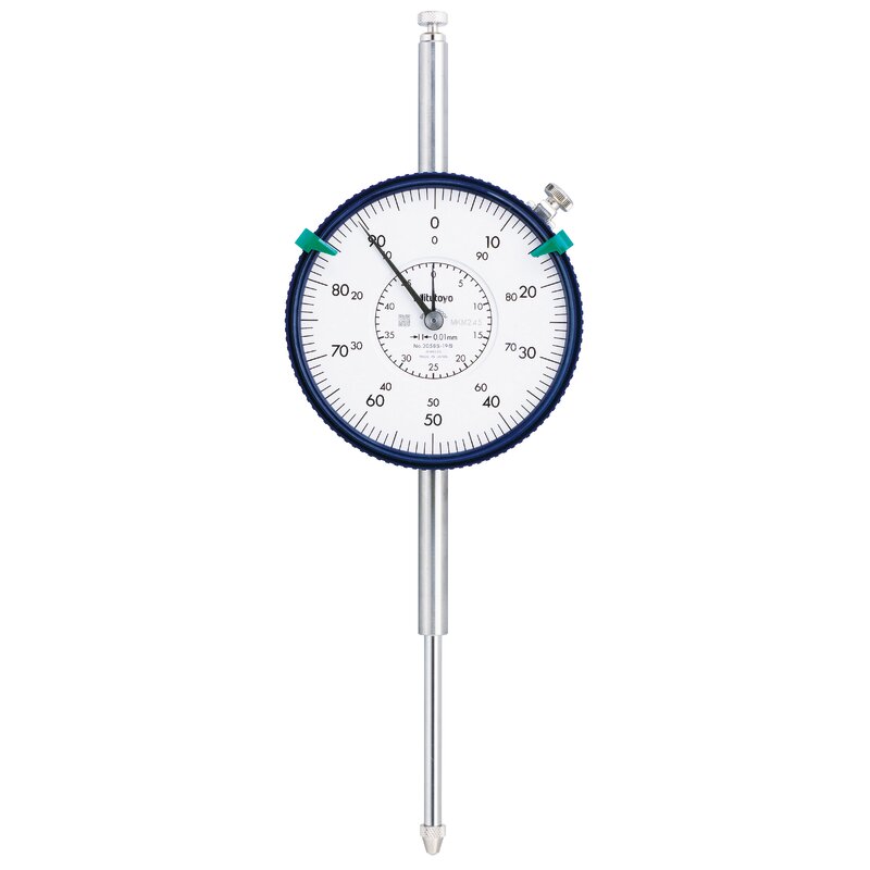 Đồng Hồ So Cơ Khí Mặt Lớn, Dial Indicator, Lug Back 50mm, 0,01mm, Shockp., Coax. Rev. Count Mitutoyo 3058A-19 4 Đồng Hồ So Cơ Khí Mặt Lớn, Dial Indicator, Lug Back 50mm, 0,01mm, Shockp., Coax. Rev. Count Mitutoyo 3058A-19