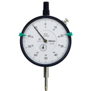 Đồng Hồ So Cơ Khí Mặt Lớn Lug Back 10mm, 0,01mm Mitutoyo 3046A