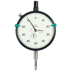 Đồng Hồ So Cơ Khí Mặt Lớn Lug Back 10mm, 0,01mm Mitutoyo 3047A